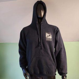 J America brand Coastal Explorations of Corolla, North Carolina black hoodie